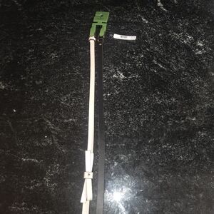 Kate Spade Black and Cream Belt Duo